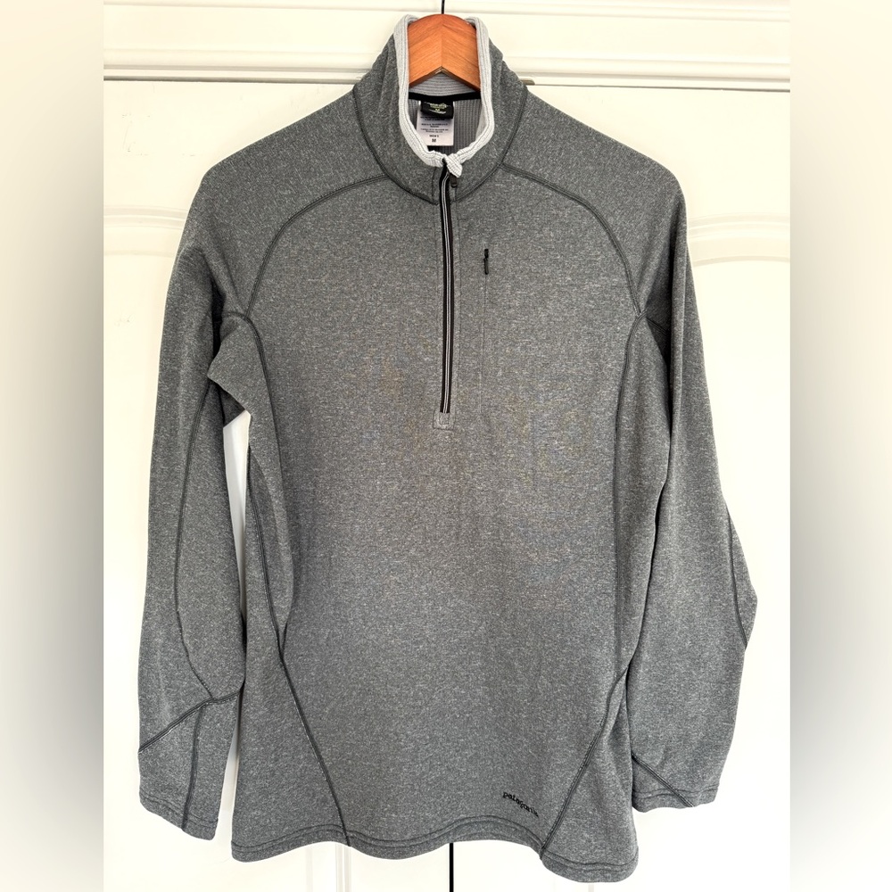 Patagonia Performance Baselayer Jacket EUC Half Z… - image 2